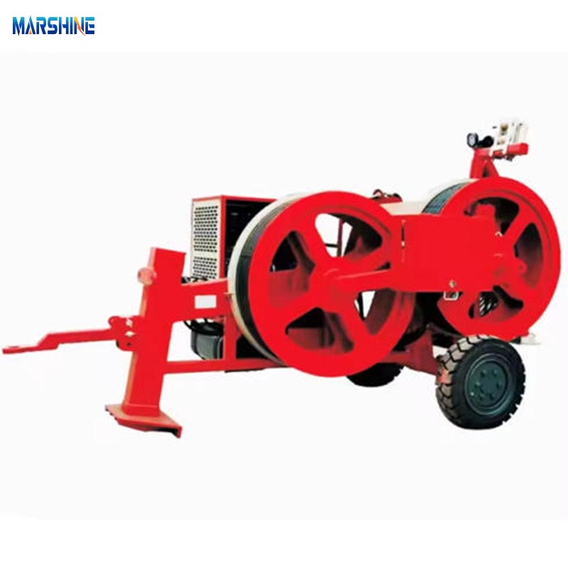 डबल ड्रम हाइड्रोलिक केबल पुलिंग टेंशनर का उपयोग कैसे करें