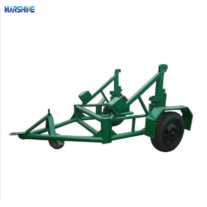 ट्रेलर पर केबल ड्रम लोड करने में कौन से चरण शामिल हैं