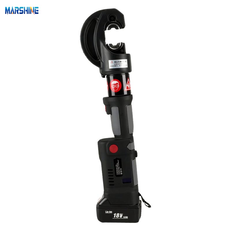 ES-400B स्ट्रेट हैंडल लिथियम बैटरी चालित हाइड्रोलिक क्रिम्पिंग प्लायर