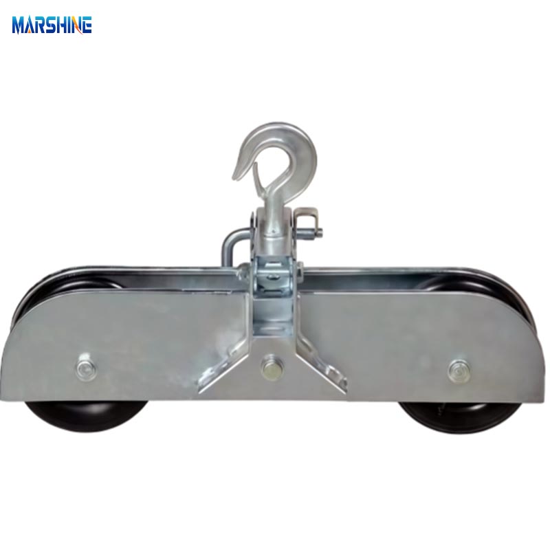 सीरियल टाइप स्टील फ्रेम केबल माउंटिंग रोलर्स